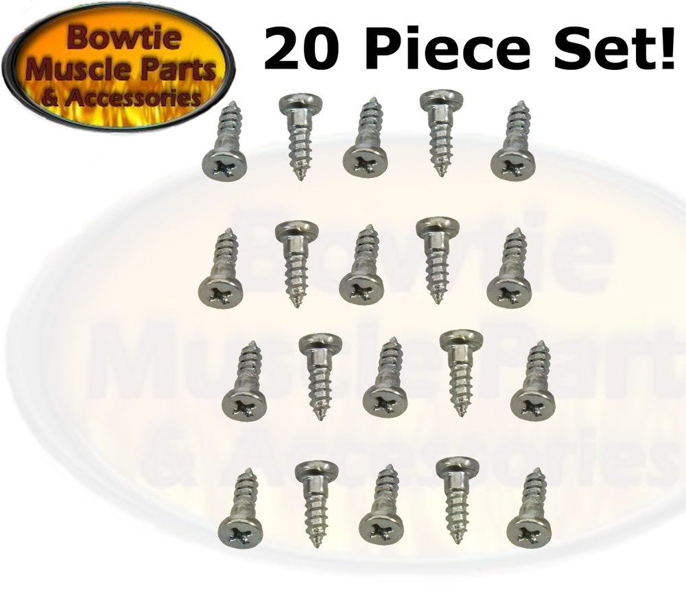 CHEVELLE NOVA GTO CAMARO WINDSHIELD WINDOW MOLDING CLIPS CLIP PIN STUDS STUD SET