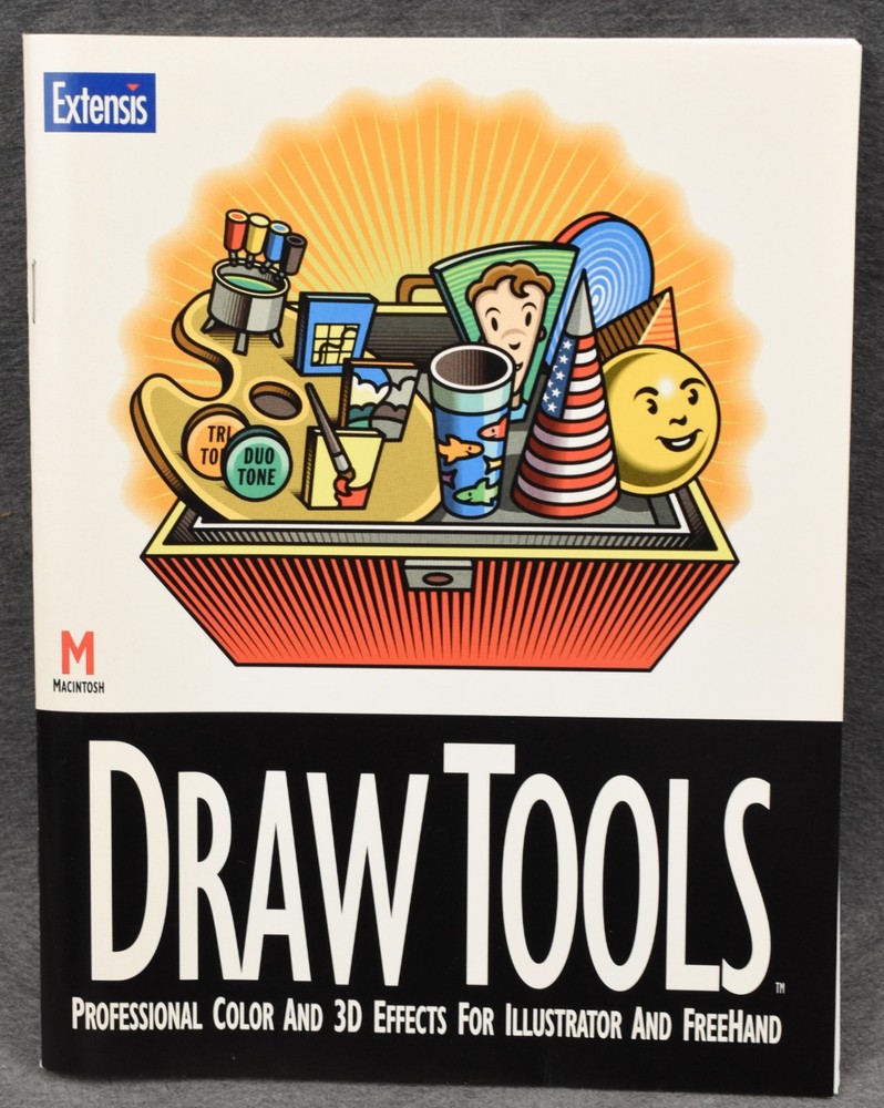 DrawTools Professional Color/3D Effects Illustration Freehand Kit Extensis