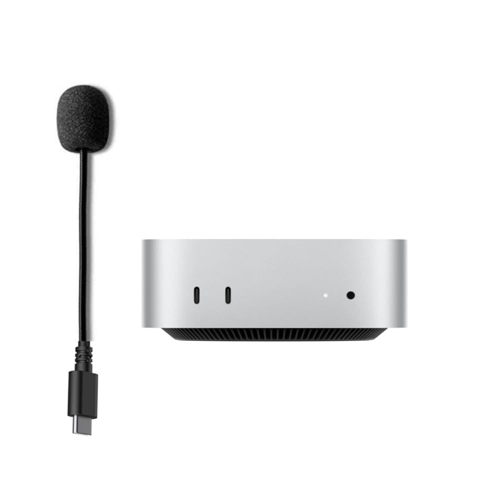 USB C Boom Microphone for MacBook Pro Air & Desktop Type C