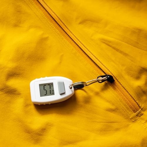 Compact Zipperpull Digital Thermometer for Skiing, Snowboarding & Outdoor Activi