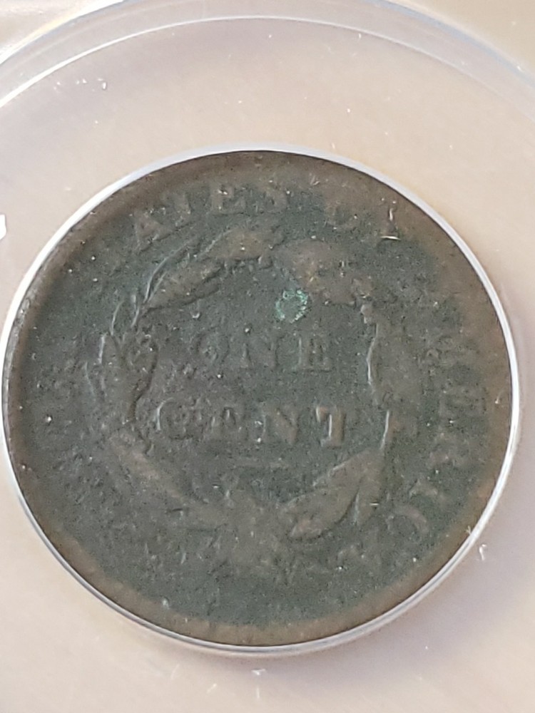 1813 Large Cent - ANACS graded G4. 212 years old.no Issues