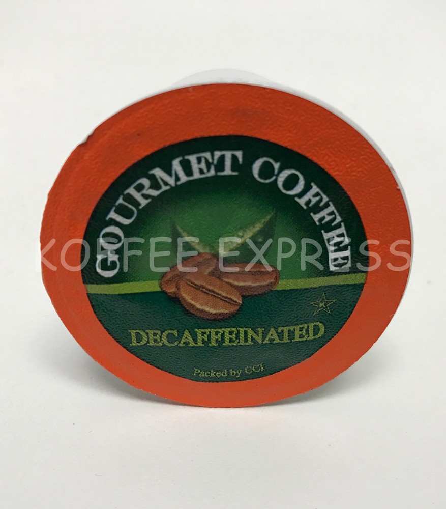 DECAF COLOMBIAN COFFEE SINGLE SERVE CUPS 50 CUPS ROASTED FRESH WEEKLY