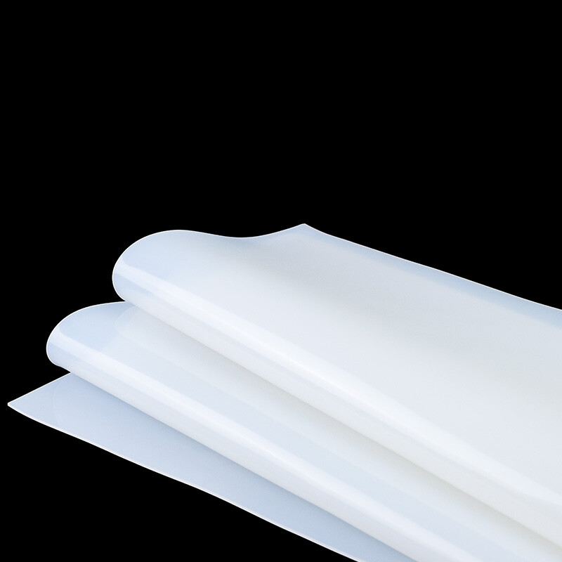 Solid Silicone Rubber Sheet Clear White 0.5mm 1mm 2mm-20mm Thick Various Sizes