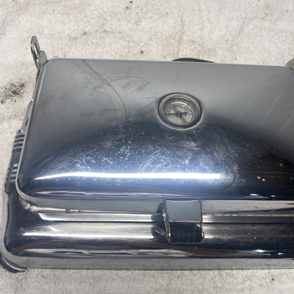Vintage Griddle Chrome Not Tested
