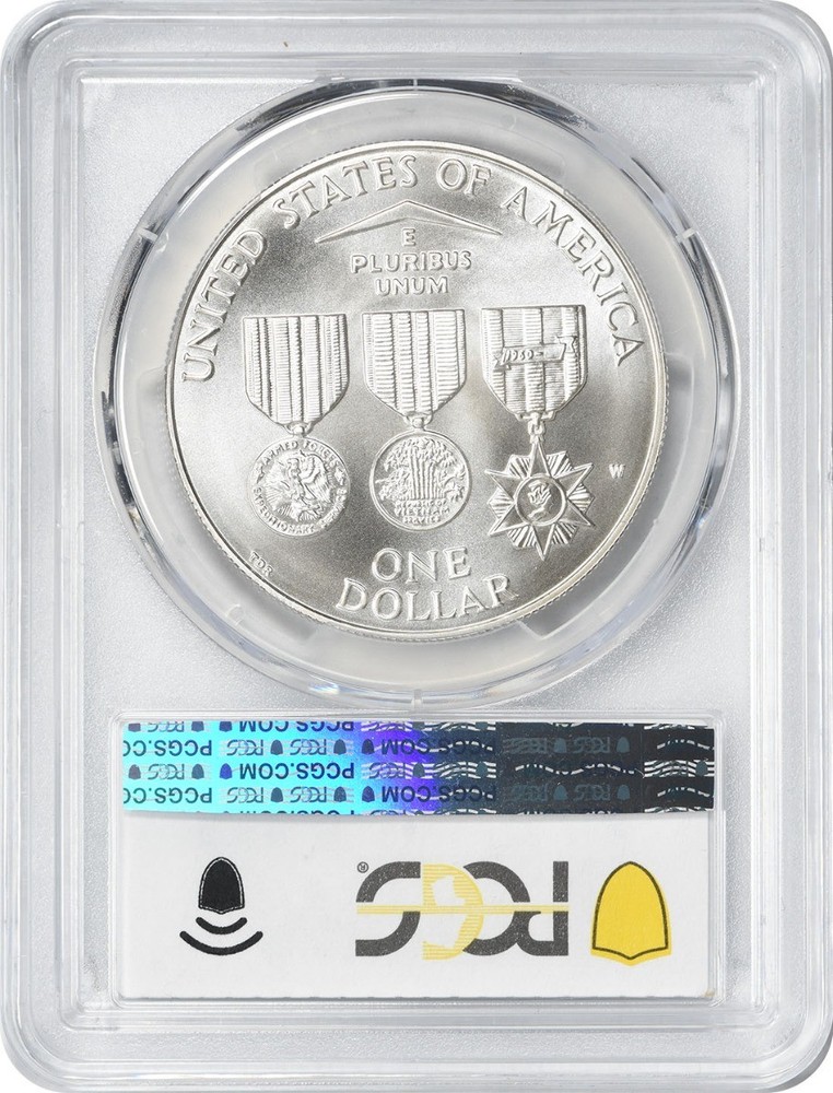 1994-W Vietnam Dollar Commemorative MS70 PCGS Mint State 70
