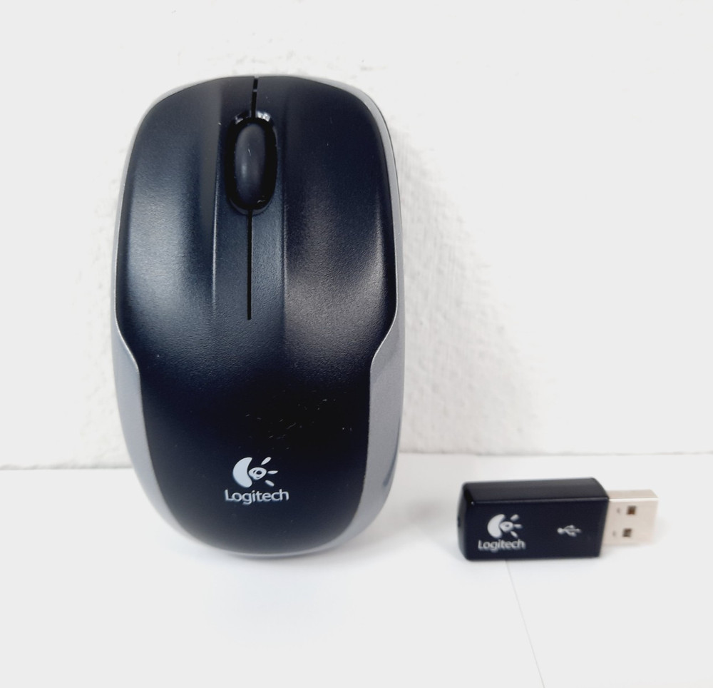 Logitech K260 Wireless Keyboard w/ M210 Mouse & USB Receiver, Tested Working