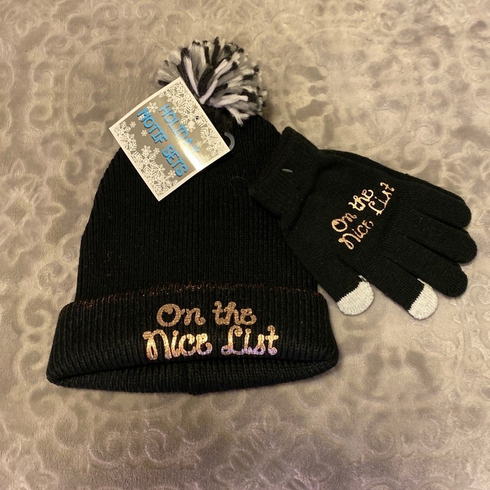 On the Nice List Knit Hat