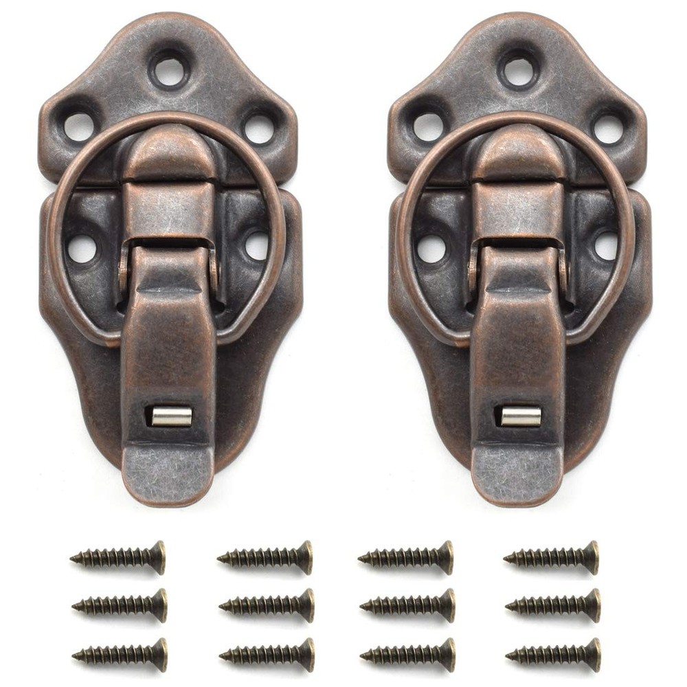 SDTC Tech 2-Pack Retro Red Bronze Style Box Toggle Latch Antique red bronze