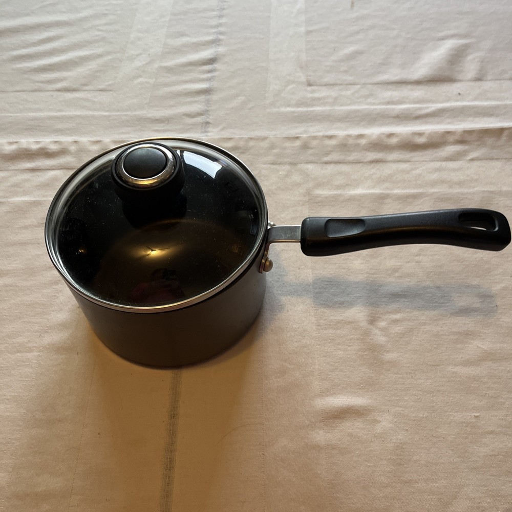 Anolon Anodized Nonstick Maximum Durability Cookware Set 6 Piece Black