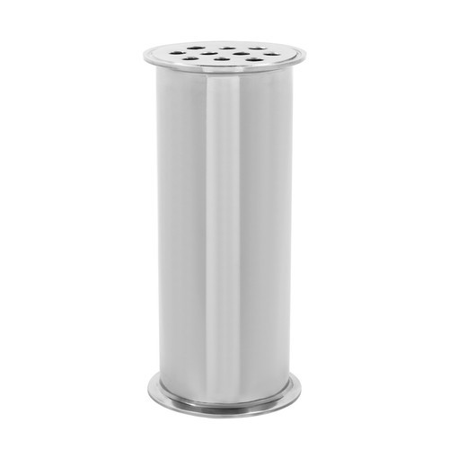 304 Stainless Steel 3" Tri Clamp Condenser with 10 Holes for Distillation