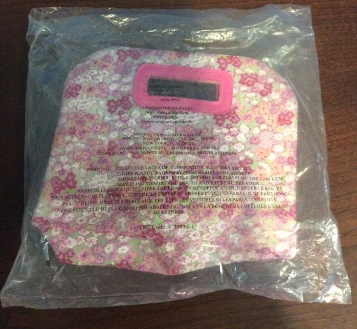Avon Solutions Floral Spa Bag PVC