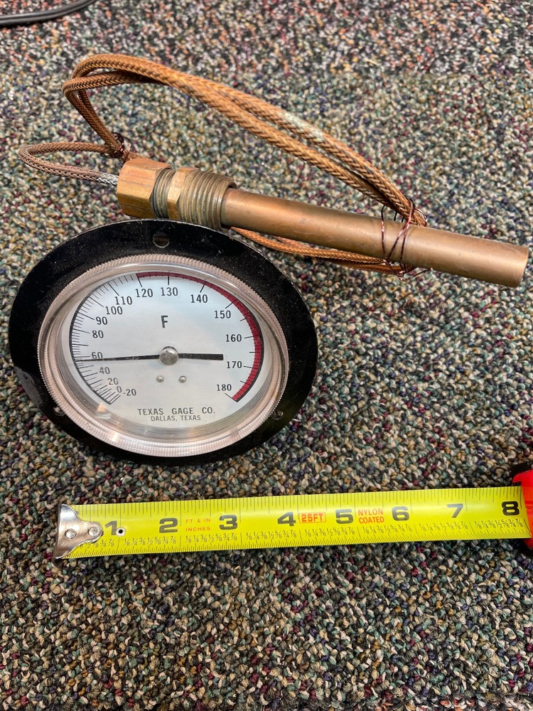 Texas Gage Company Temperature Gage with Sensor