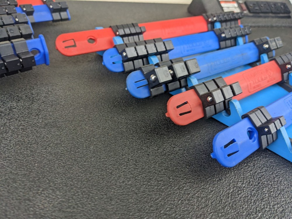 Matco Tools Plastic Socket Rail Organizers Lot