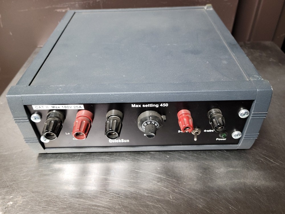 QuickSun" Maxsetting 450 , Cat II 180V 25A"