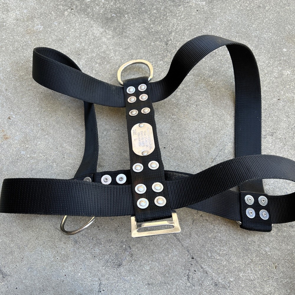 Atlantic Diving Equipment Bell Dive Harness Strap Size Large