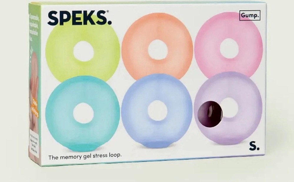 SPEKS Gump Memory Gel Stress loop 6 Pack