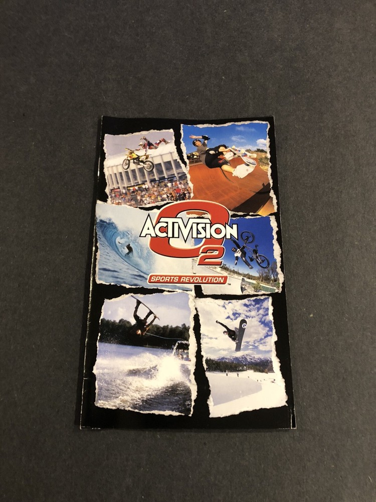 Tony hawk activision GameCube Insert onlyInsert only