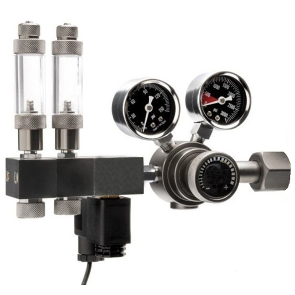 American Marine Dual Pro Co2 Regulator for Calcium Reactors and CO2 Reactors