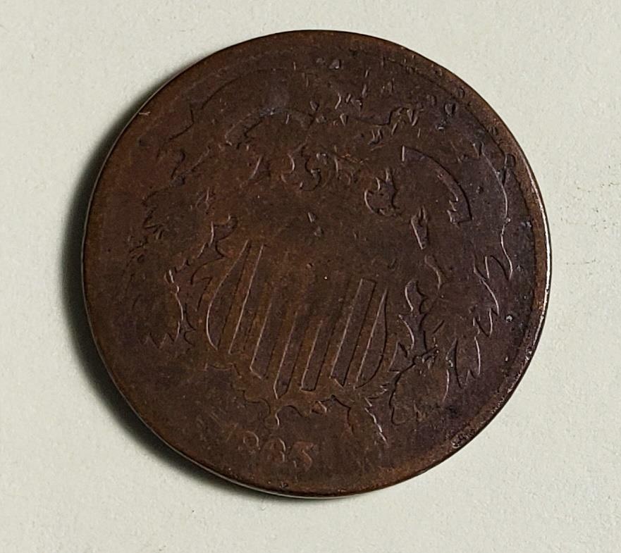 2 Cent 1865 USA