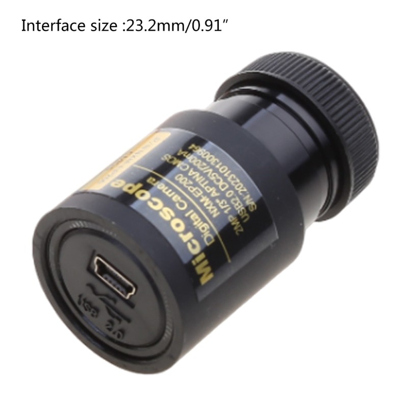 2MP CMOS-CCD USB Microscope Industrial Video Camera Digital Eyepiece Free Driver