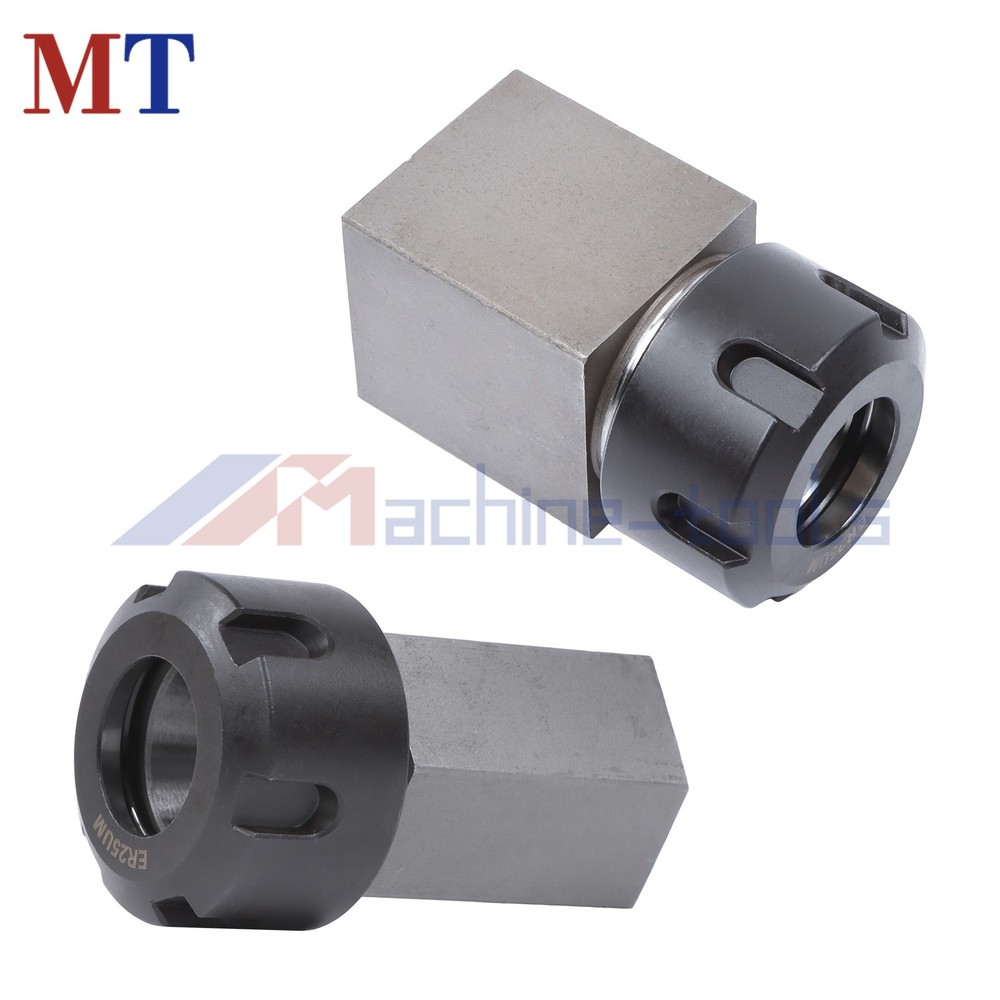 Industrial ER-25 Hex & Square Collet Blocks for Machine