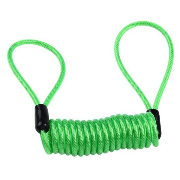 Enhanced Security Disc Lock Reminder Cable for Motorcycles and Scooters