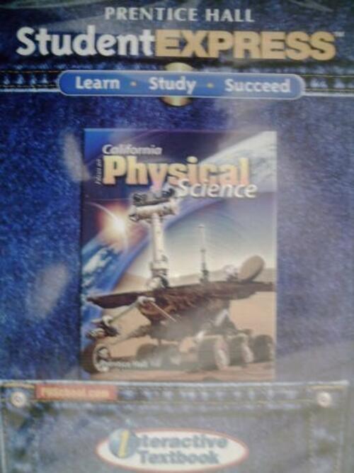 CA Focus On Physical Science StudentExpress Interactive CD NEW