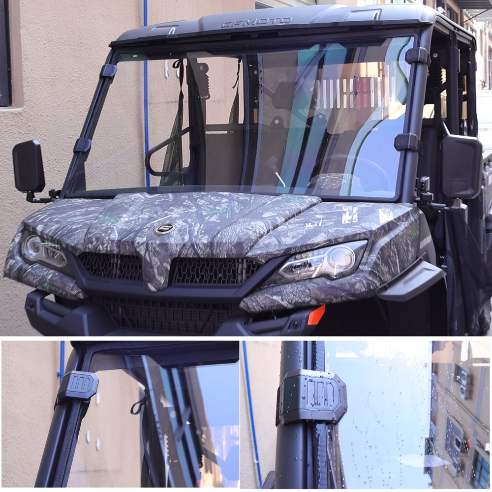 Front Full Windshield Scratch-Resistant for CFMOTO UFORCE 1000/1000 XL 2019-2026