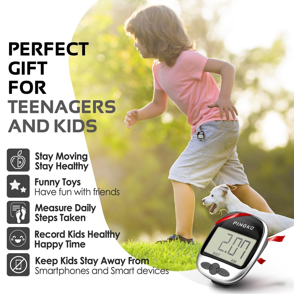 Track Steps Multi-Function Portable Sport Pedometers Step/Distance/Calories C...