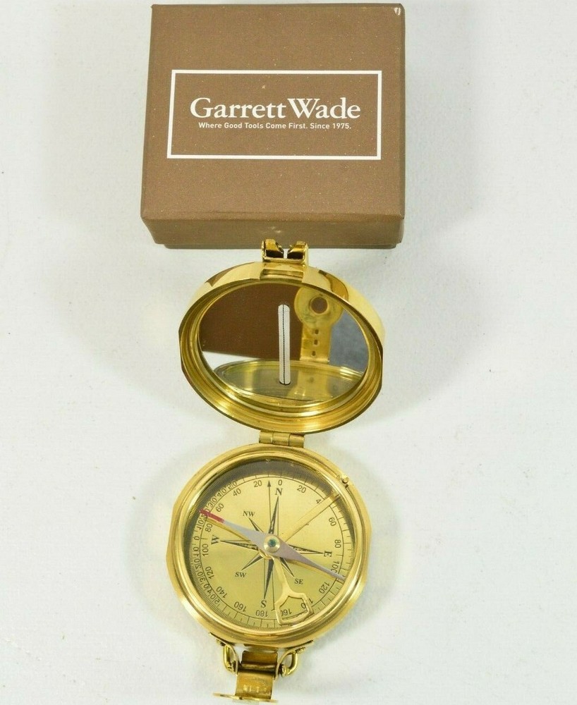 Garrett Wade Lensatic Compass Brass 3"