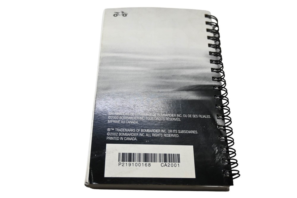 Aftermarket 219100168 Specification Booklet 1999 2003