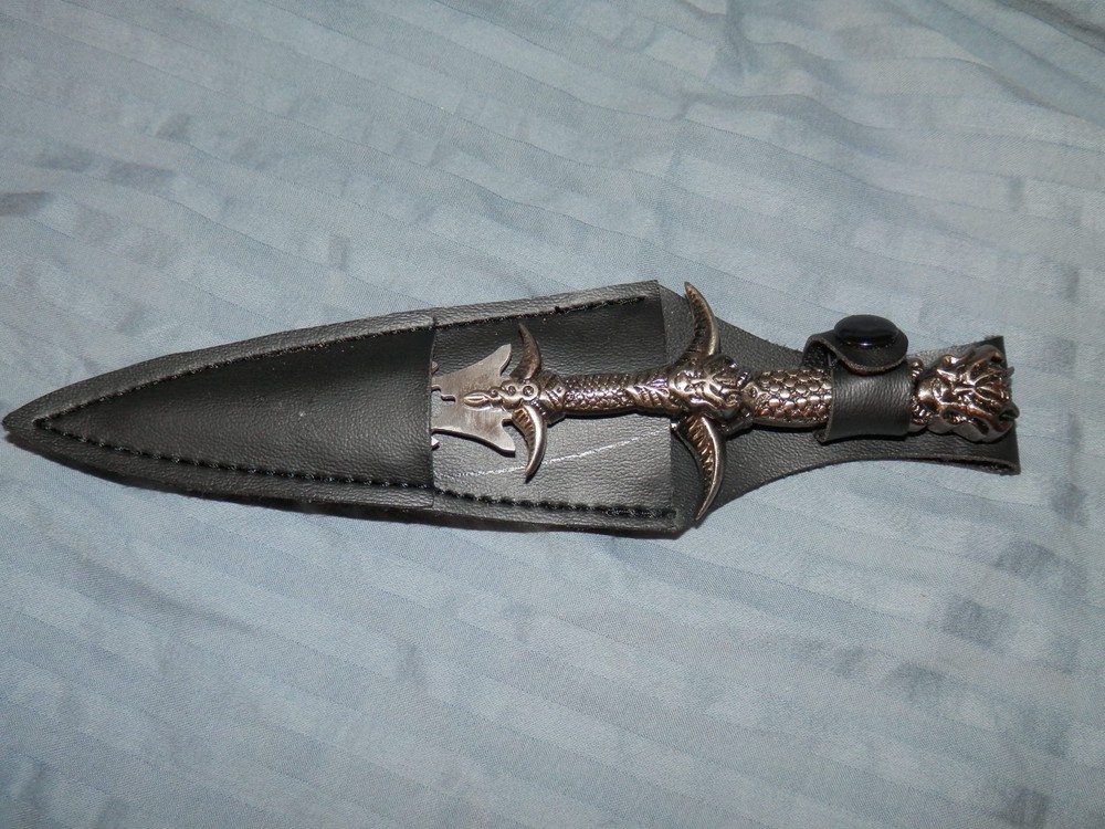 Vintage Mini DAGGER Set of 2 w/ SHEATH
