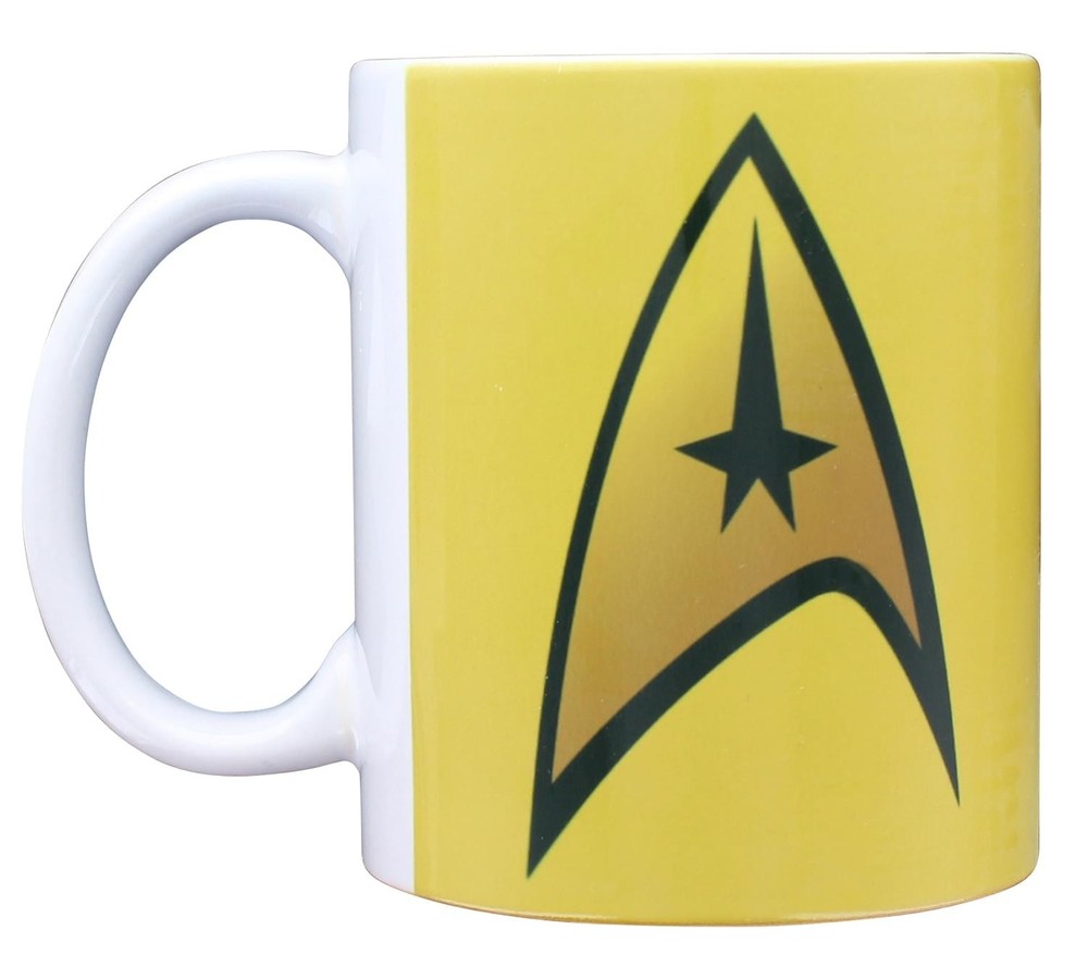 Star Trek Captain Delta Logo 11oz Boxed Ceramic Mug