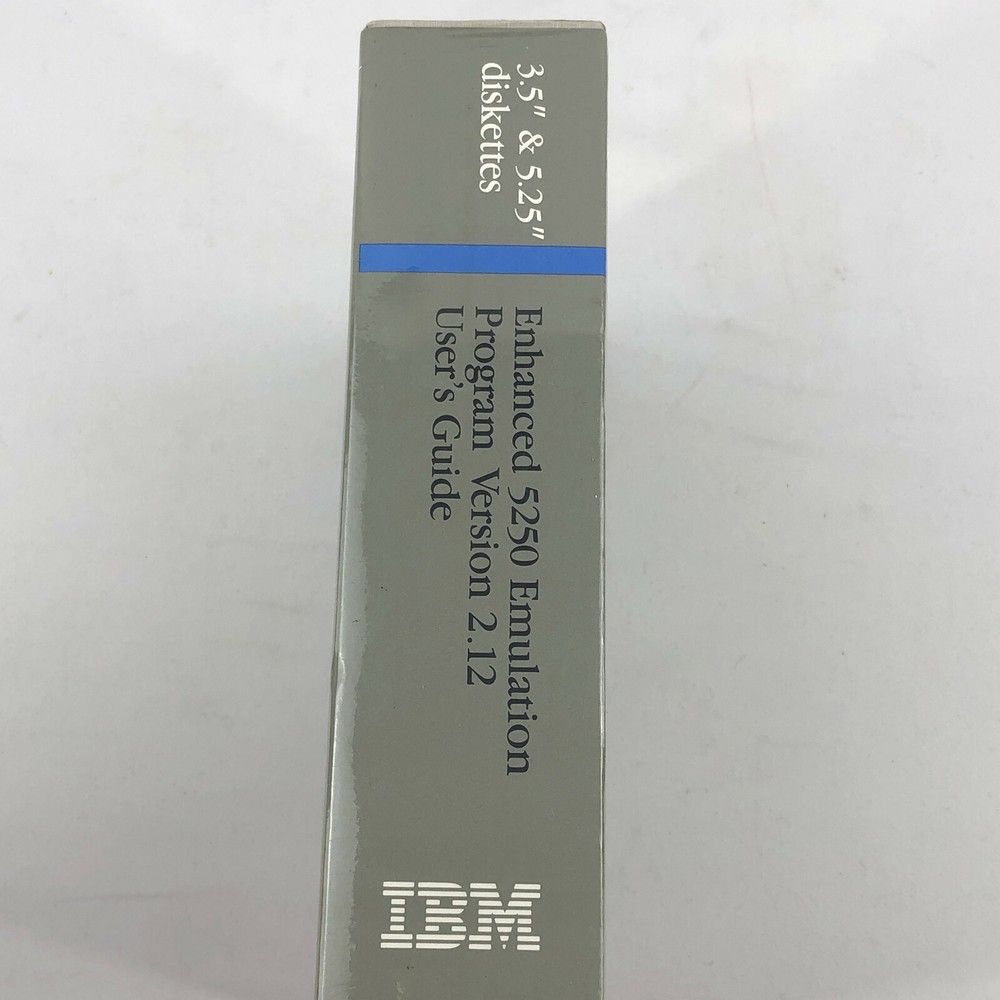 IBM Enhanced 5250 Emulation Program Version 2.12 User's Guide 3.5 & 5.25 Disk