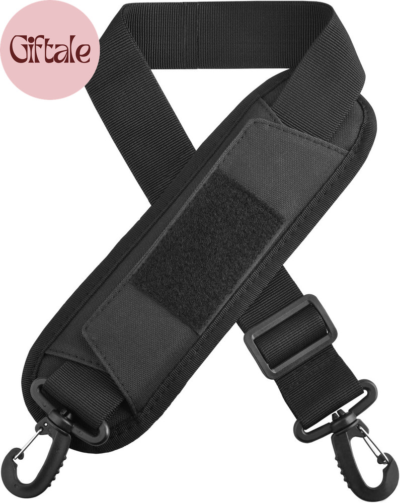 Wide Replacement Shoulder Strap Adjustable Crossbody Canvas Webbing for Messenge