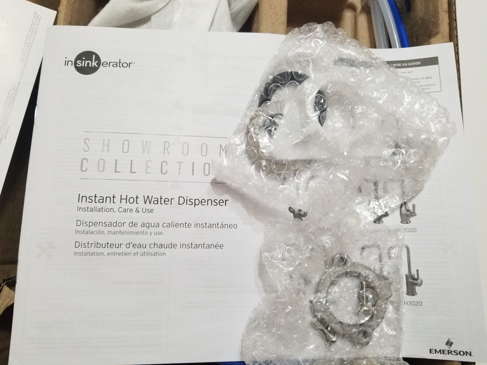 InSinkErator FHC3010SS Modern Hot and Cold Water Dispenser, Stainless Steel