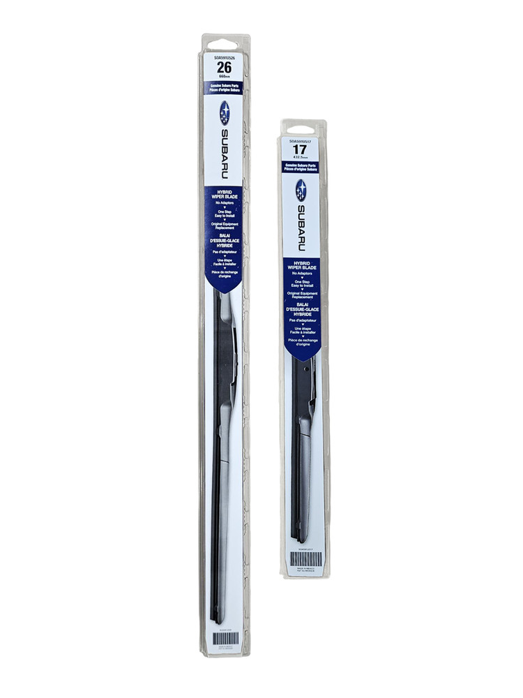 Subaru 2015-2019 Legacy & Outback Front Windshield Wiper Full Blade Set Genuine