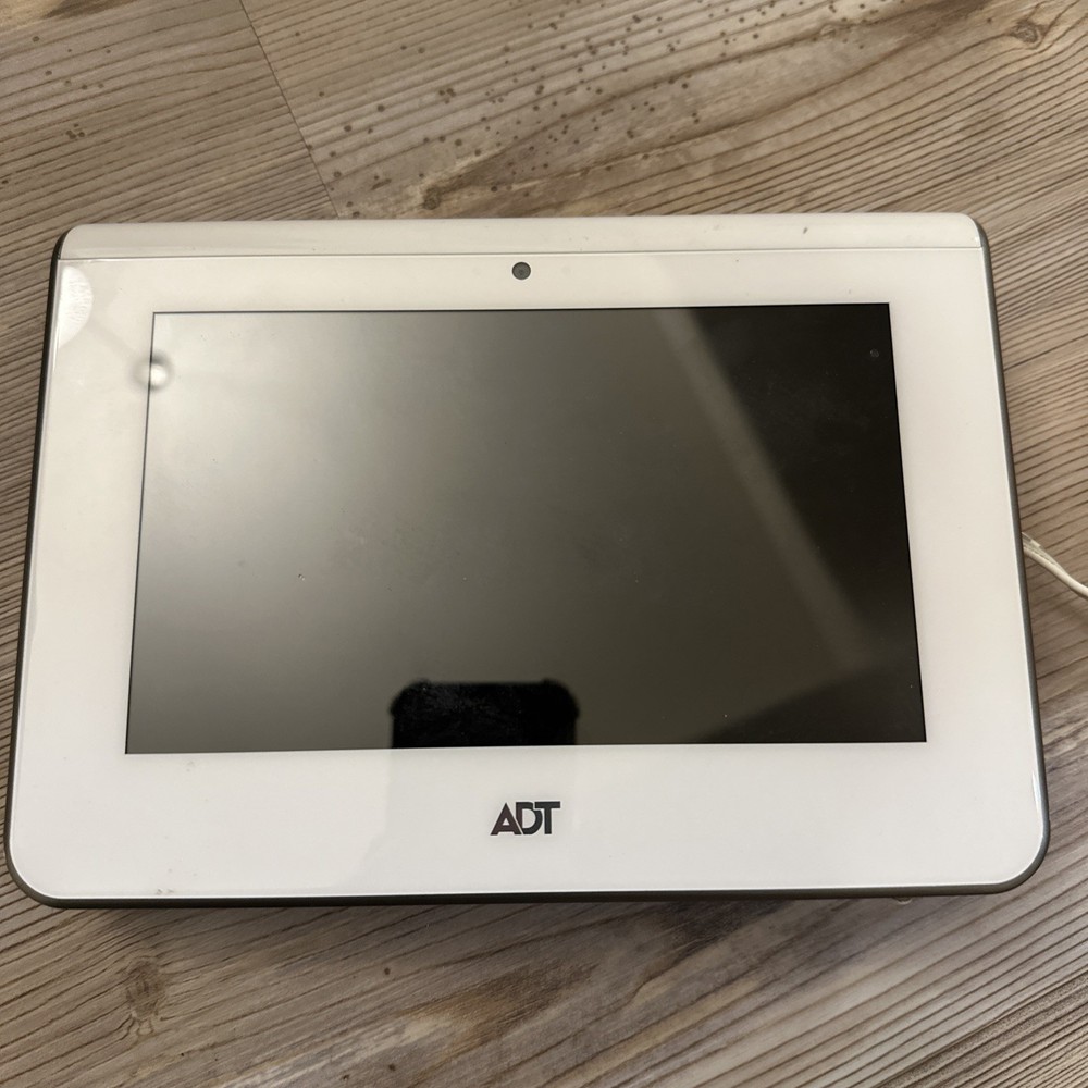 ADT Command Smart Security Panel Touchscreen Alarm Control White