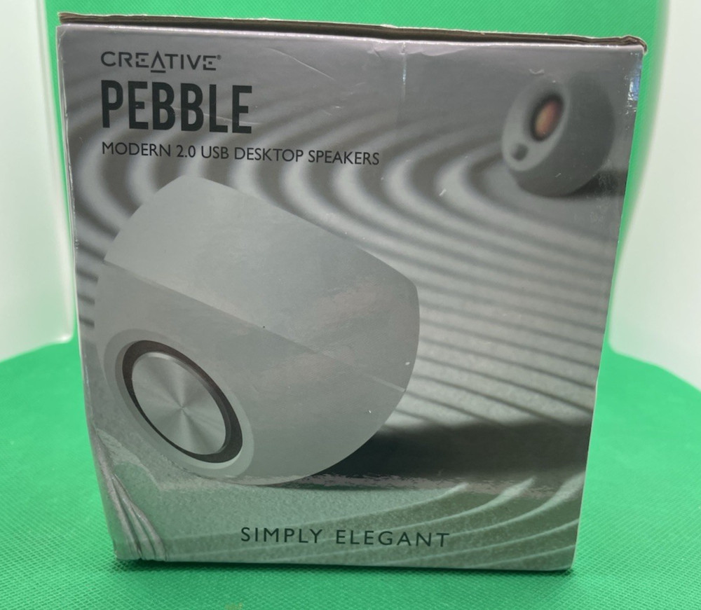 Pebble Modern 2.0 USB Desktop Speakers