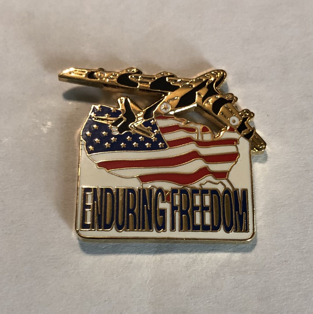 Enduring Freedom Hat/Lapel Pin