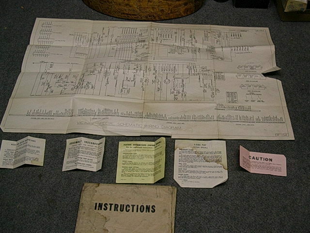 1945 Bally VICTORY SPECIAL Schematic & service information