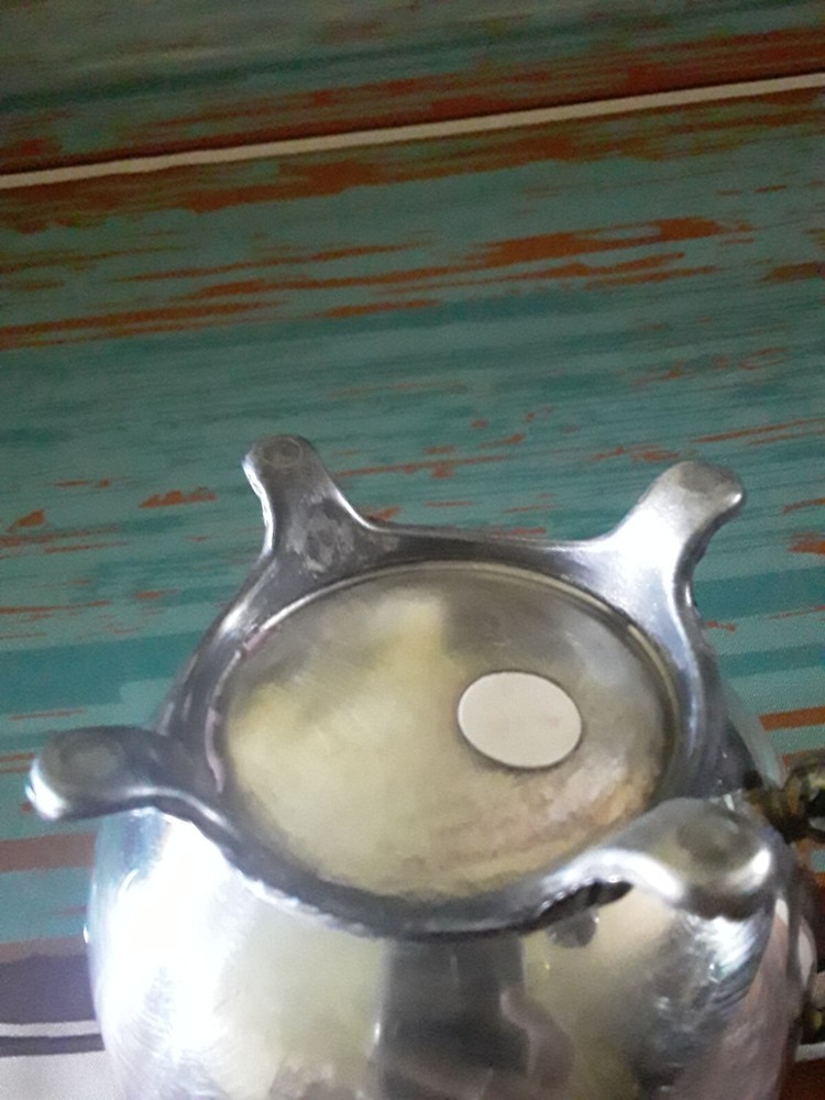 Vintage International Silver Co. Footed Creamer