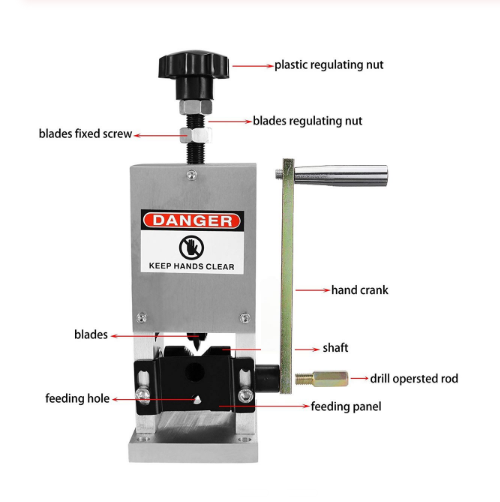 New Hand Wire Cable crimping machine peeling Machine Wire Cable Stripper