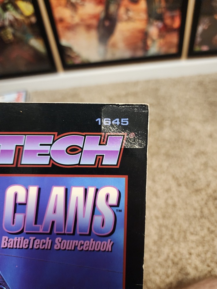BattleTech FASA 1645 Invading Clans Sourcebook FAIR+