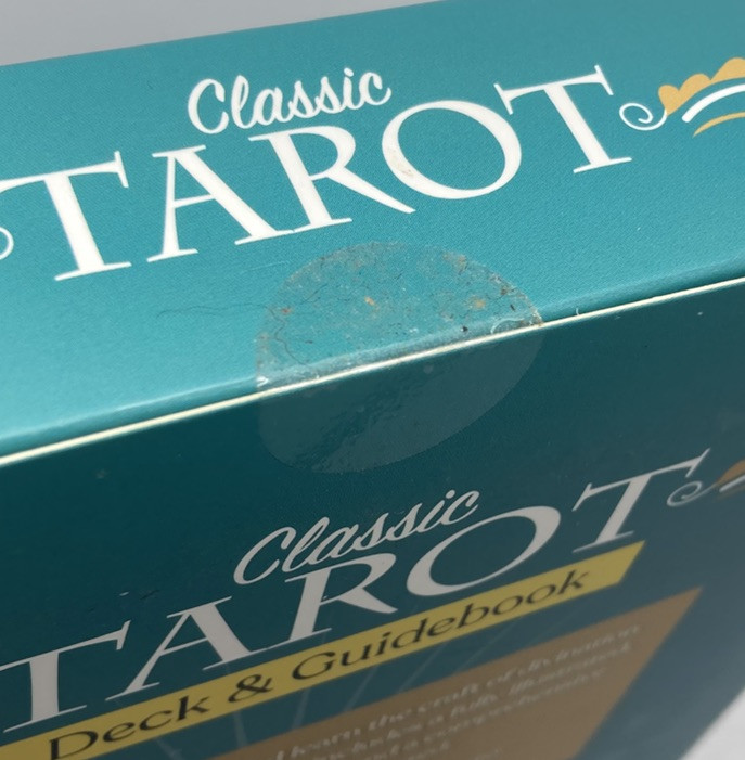 Classic Tarot Card Deck & Guidebook Complete and Unused