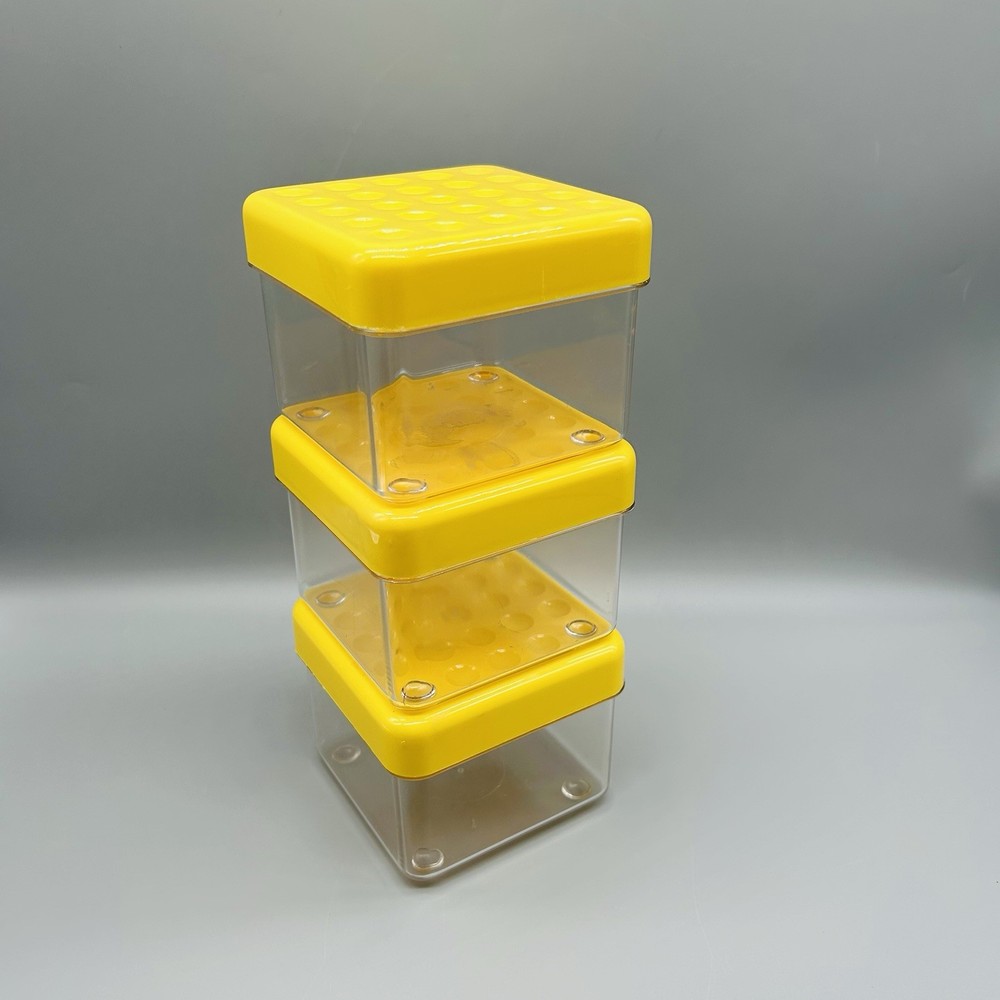 Vintage Danish Modern Stackable Organization Containers Set Of 3