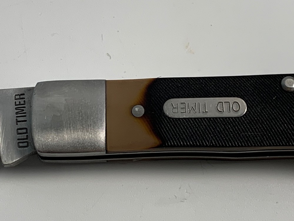 Old Timer 1158651 Folding Knife 3" Clip Point Blade