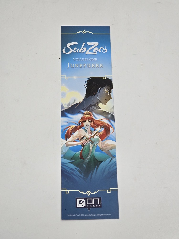 SubZero Oni Press Bookmark Promo + Covenant Vol. 1 (two sided)