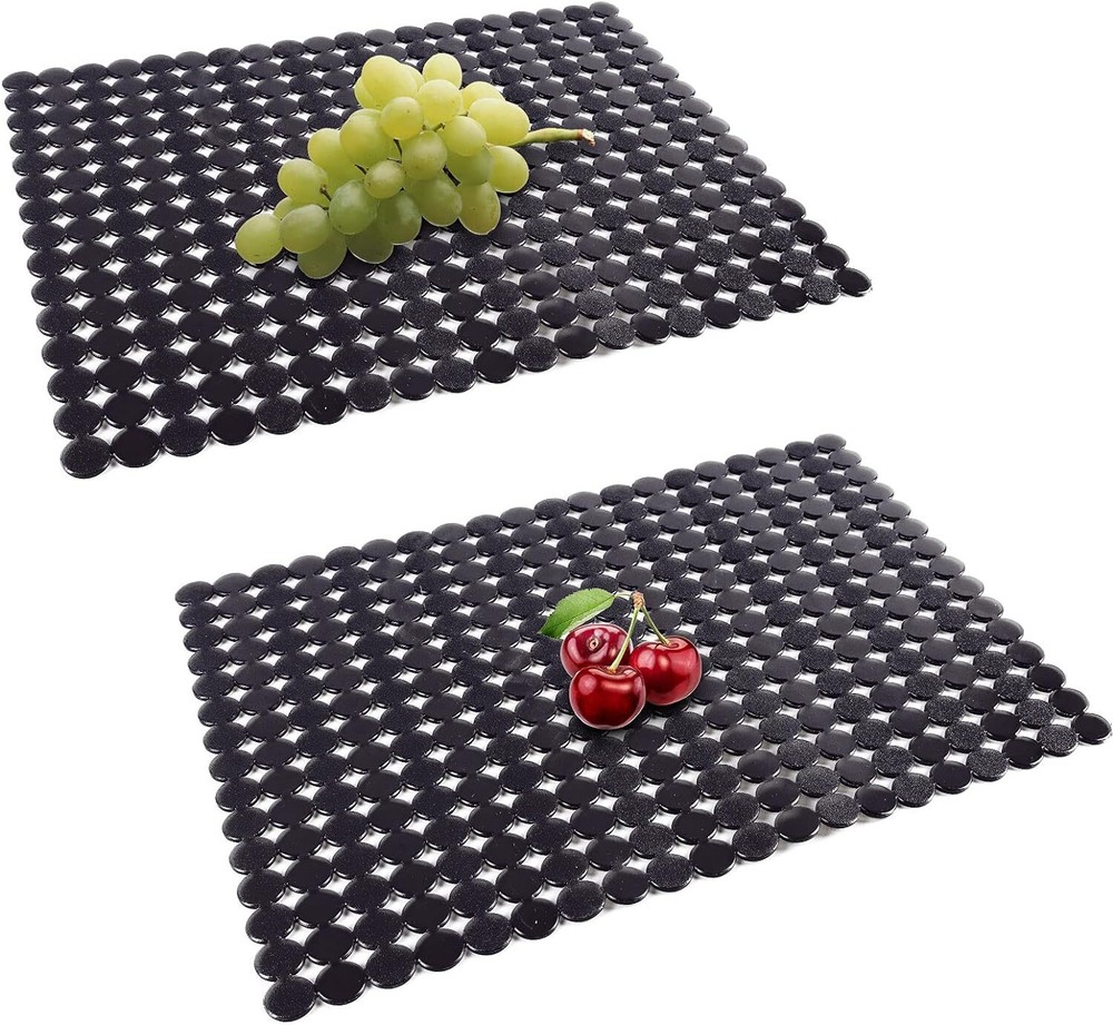 2Pack Kitchen Sink Mat for Stainless Steel/Ceramic Sinks, PVC Eco-friendly Pr...