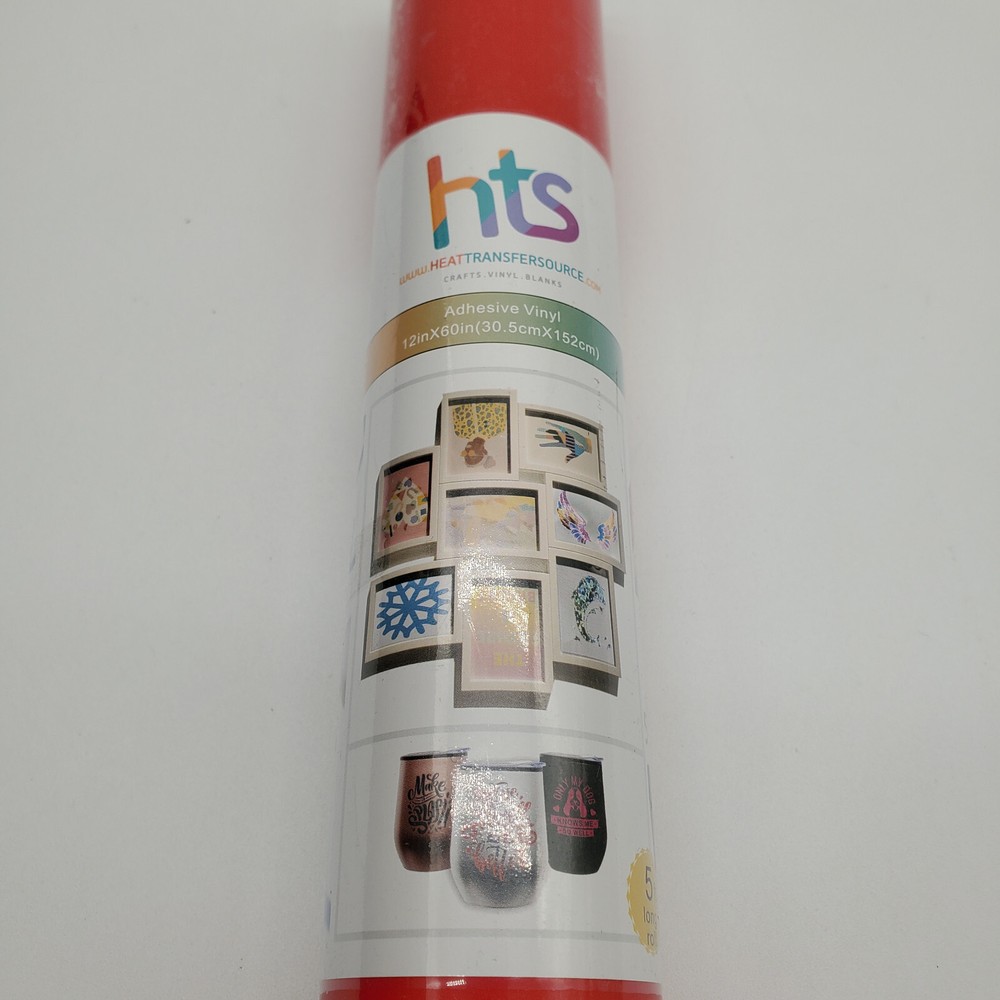 Heat Transfer Source 5 ft Adhesive Vinyl - Red